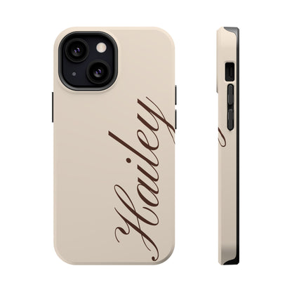 Custom Beige iPhone Case