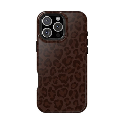 Mocha Leopard iPhone Case