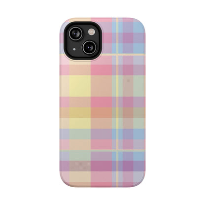 Sorbet Plaid iPhone Case
