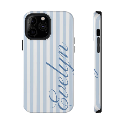 Personalized Blue Beau iPhone Case