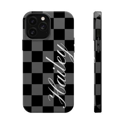 Custom Twilight Checkered iPhone Case