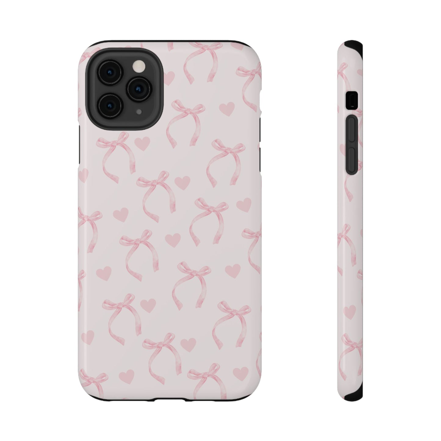 Coquette Pink Bows iPhone Case