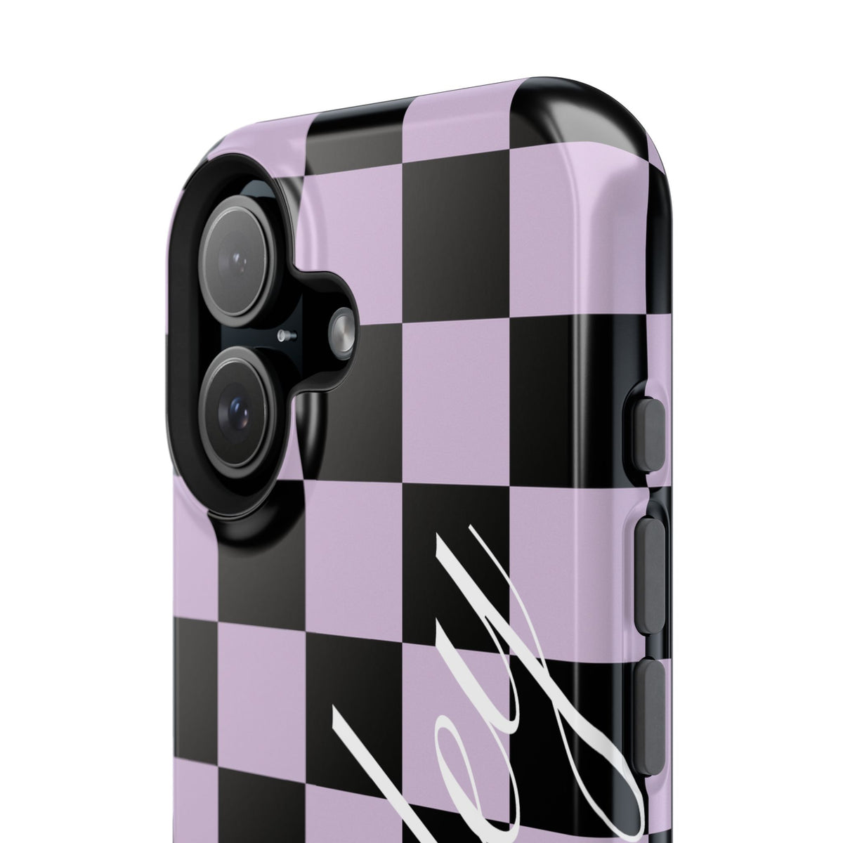 Custom Witchy Checkered iPhone Case