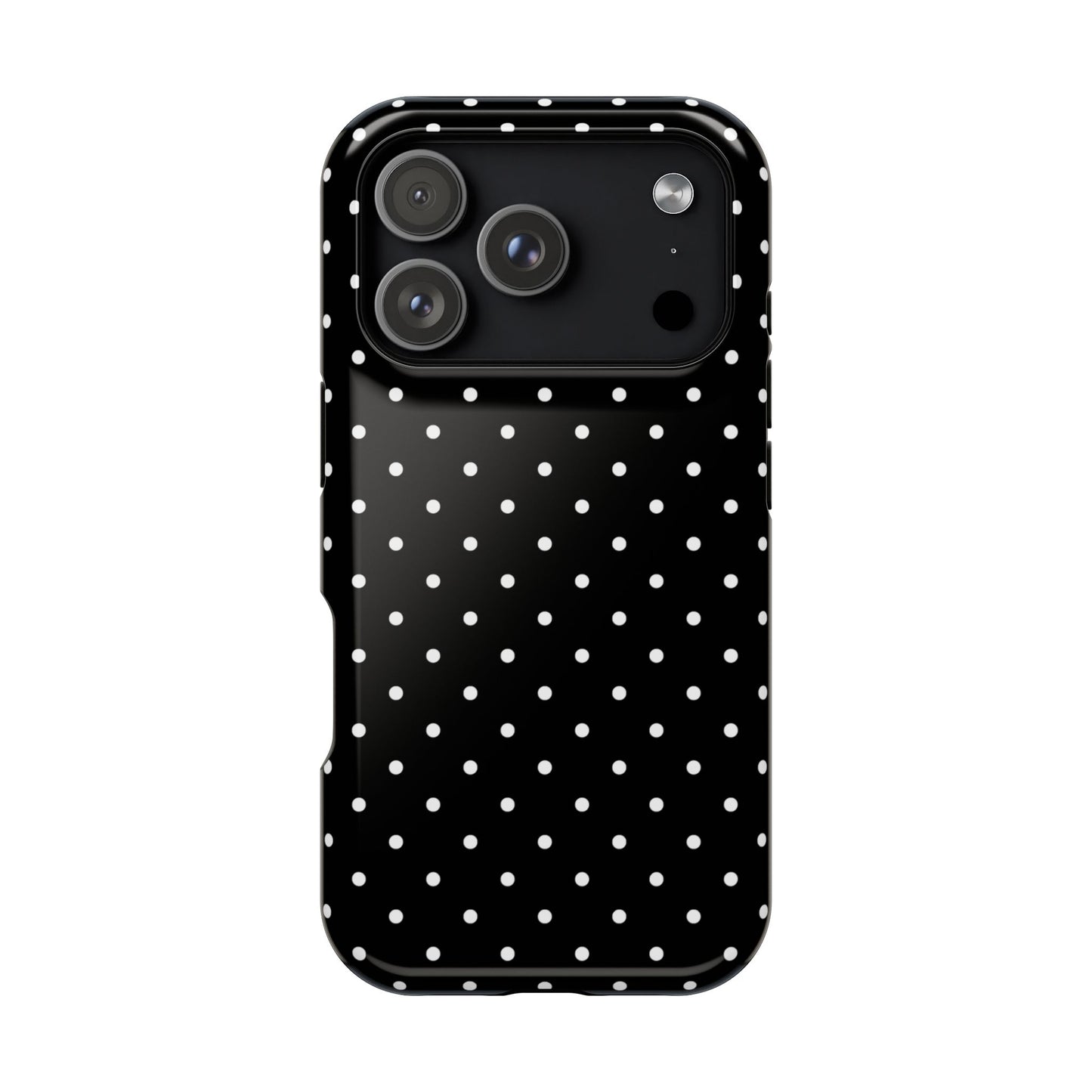 White Mini Dots iPhone Case