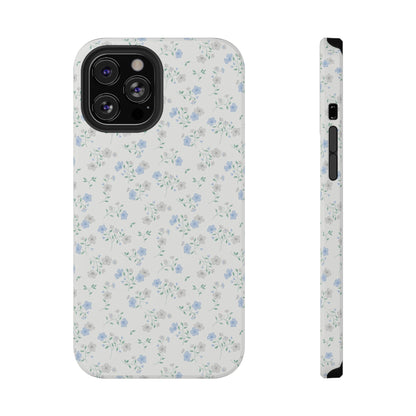 Blue Floral Ditsy iPhone Case