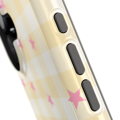 Buttercup Gingham iPhone Case