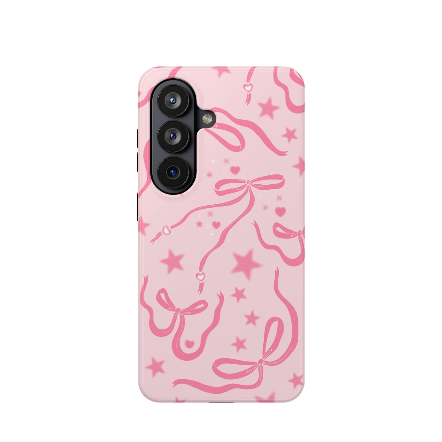 Pink Cosmic Bows Samsung Case