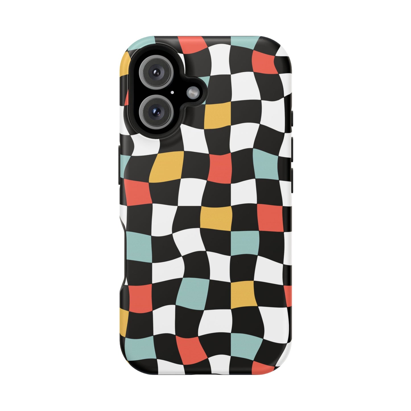 Retro Check iPhone Case