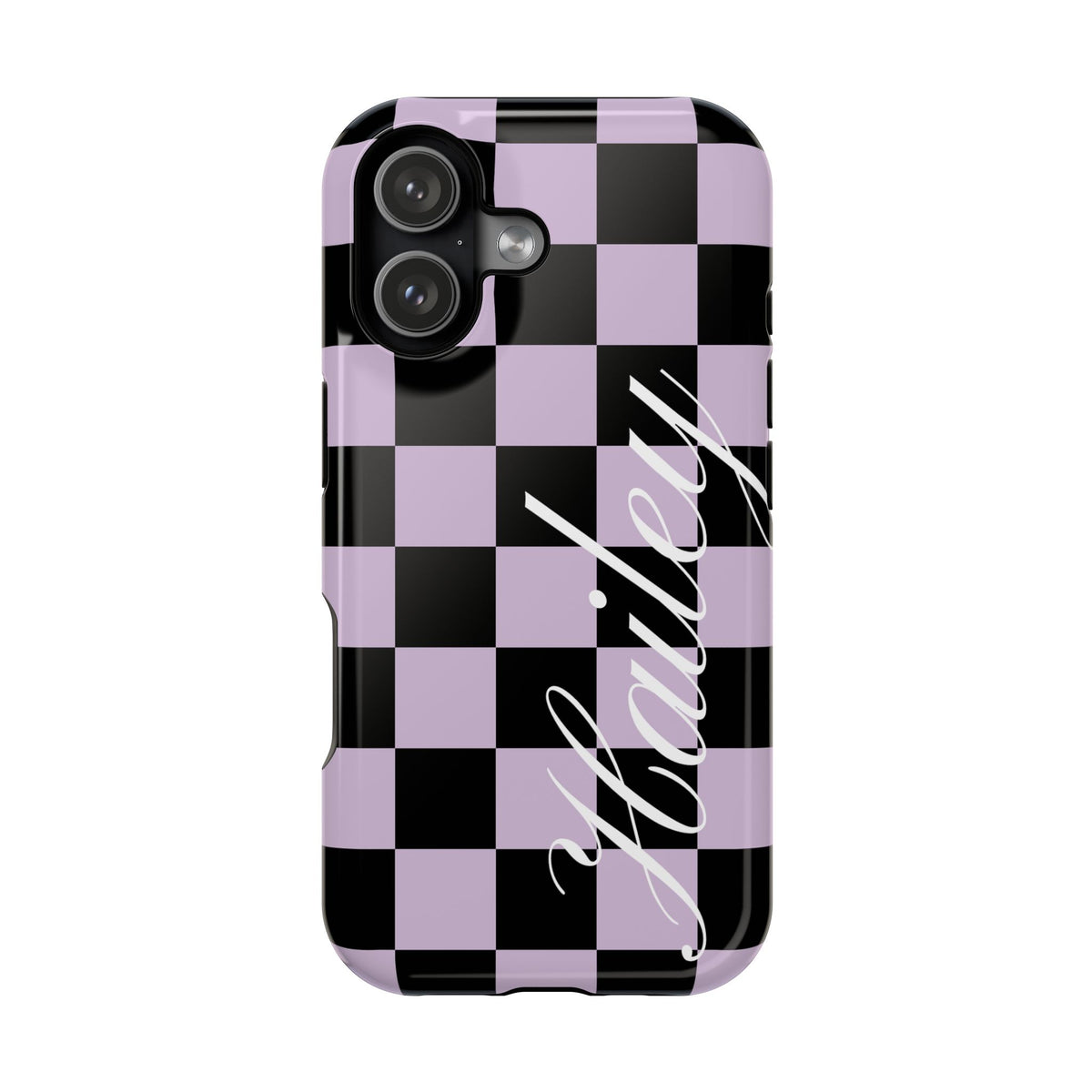 Custom Witchy Checkered iPhone Case
