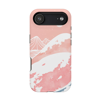 Pink Winter Night iPhone Case