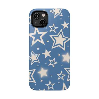 Blue Stardust iPhone Case