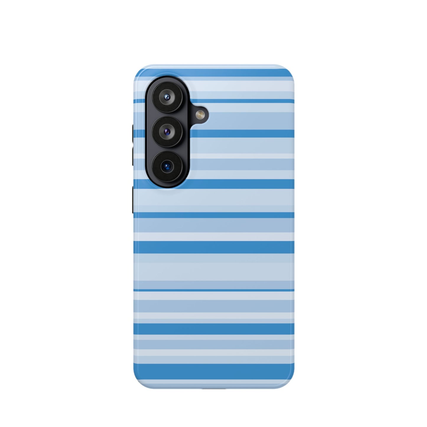 Blue Candy Stripes Samsung Case
