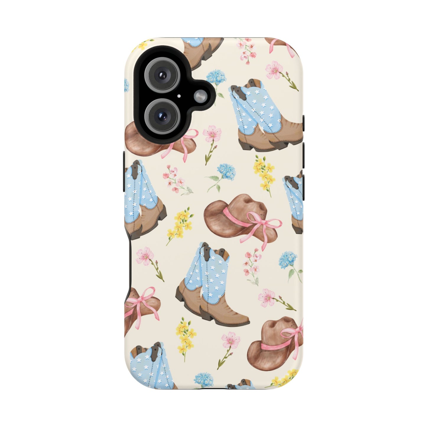 Floral Cowgirl iPhone Case