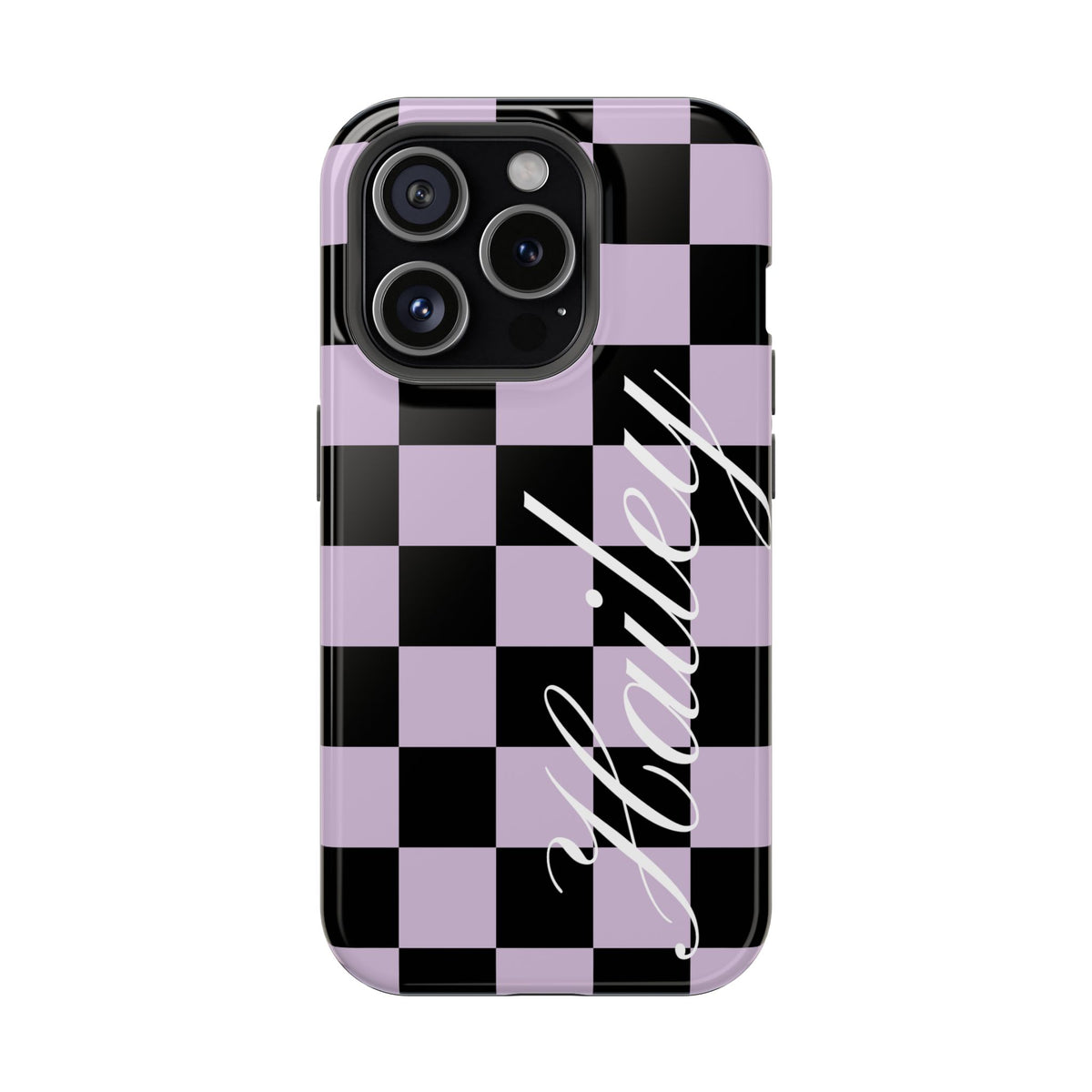 Custom Witchy Checkered iPhone Case