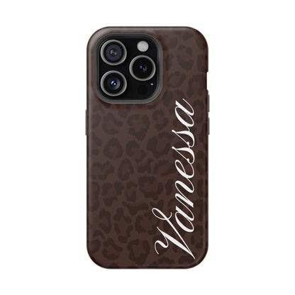 Custom Mocha Leopard iPhone Case