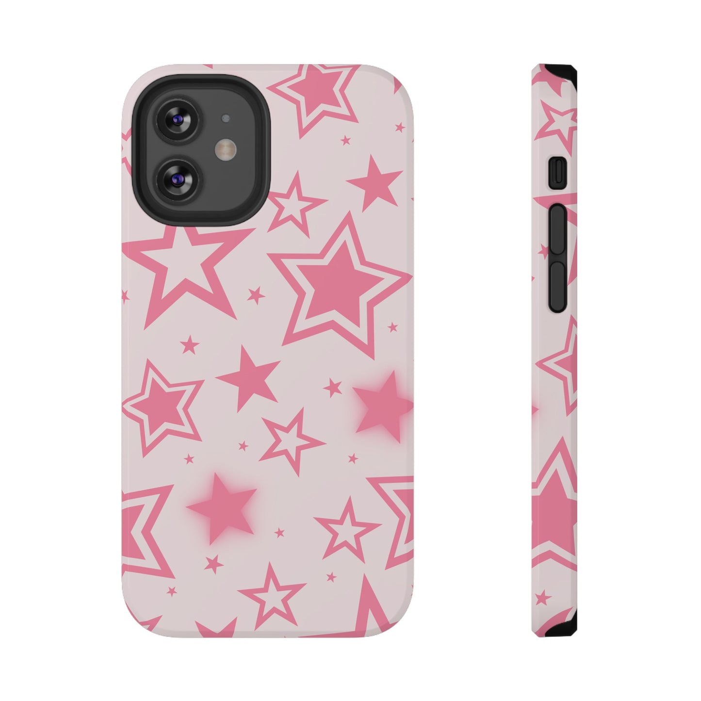 Hot Pink Stardust iPhone Case