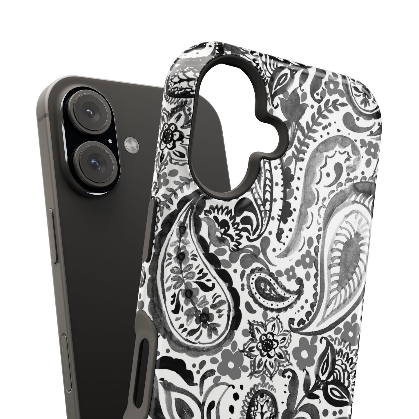 Ink Paisley iPhone Case