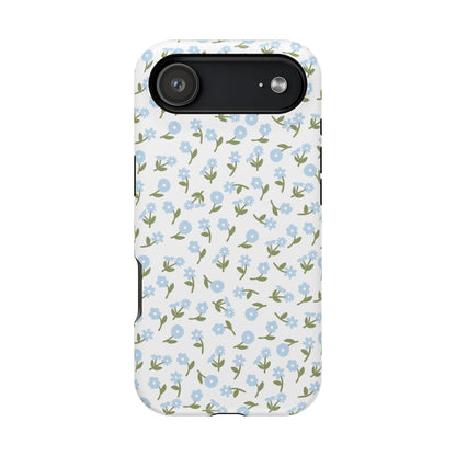 Blue Bloom iPhone Case