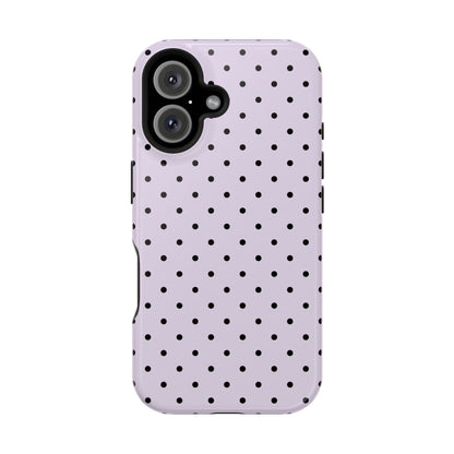 Lilac Mini Dots iPhone Case