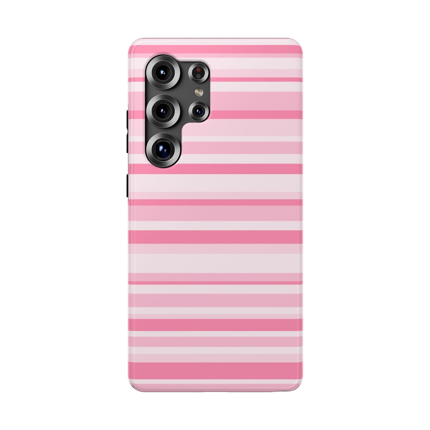 Pink Candy Stripes Samsung Case