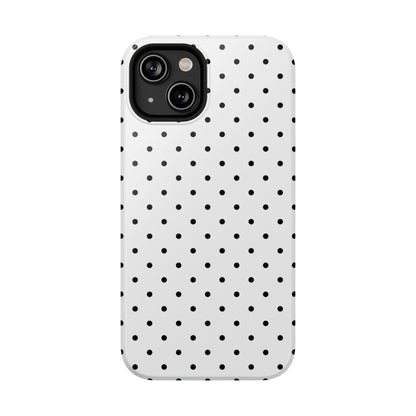 Black Mini Dots iPhone Case