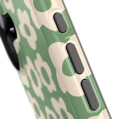 Green Las Flores iPhone Case