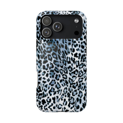 Sapphire Leopard iPhone Case
