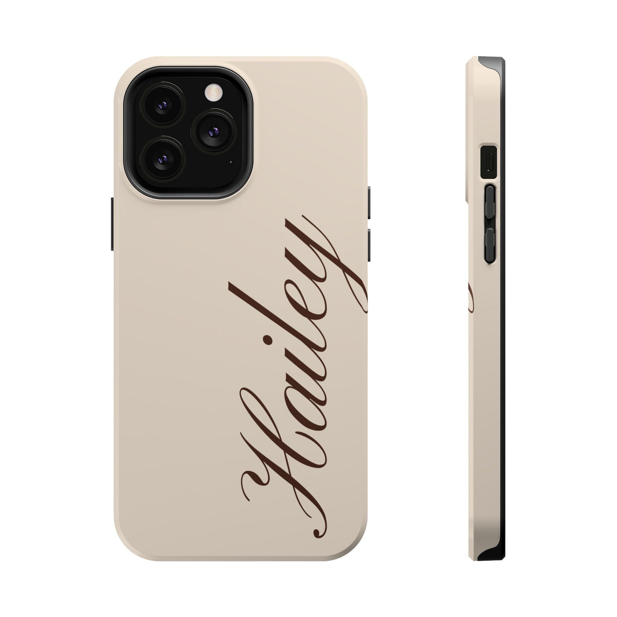 Custom Beige iPhone Case
