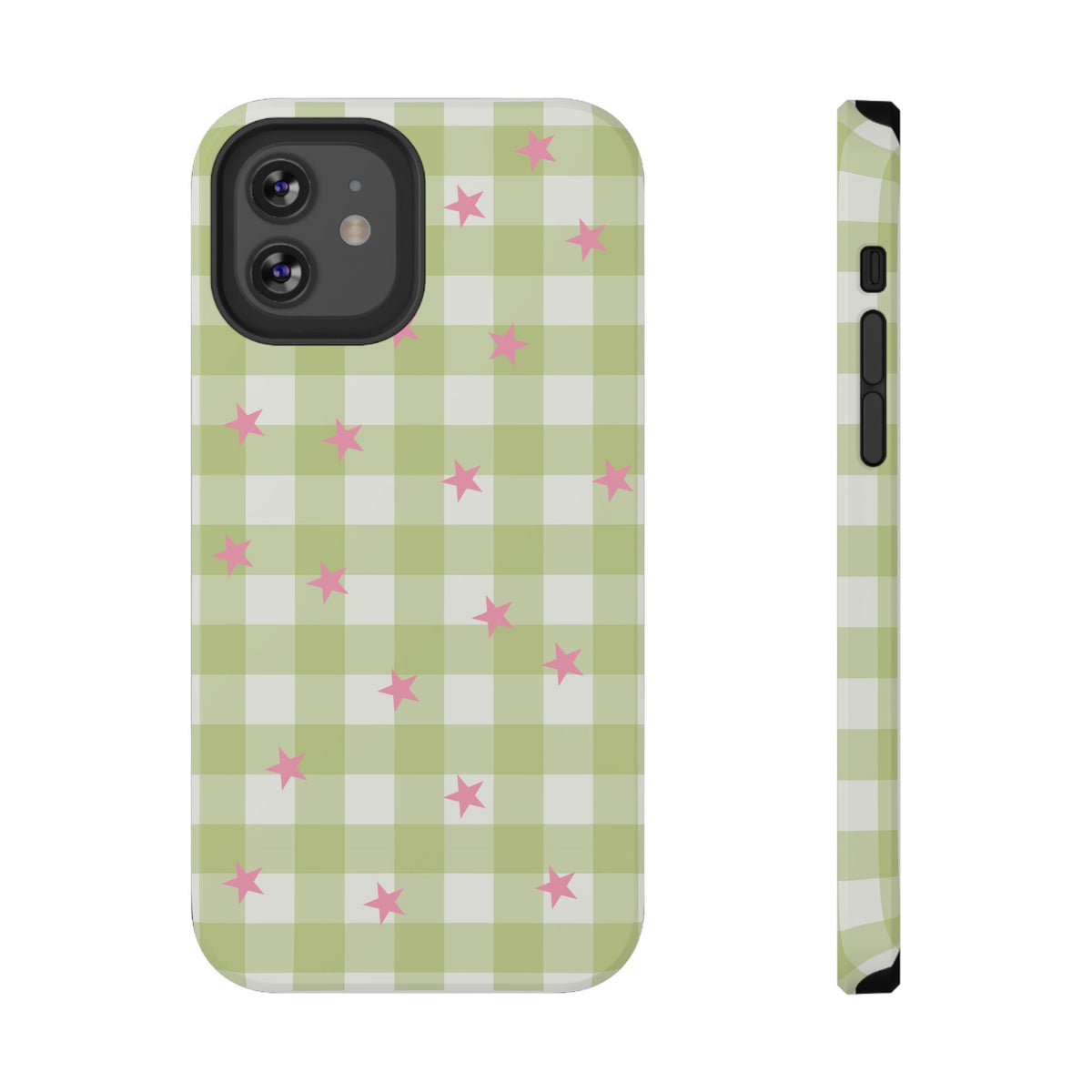 Lucky Star Gingham iPhone Case