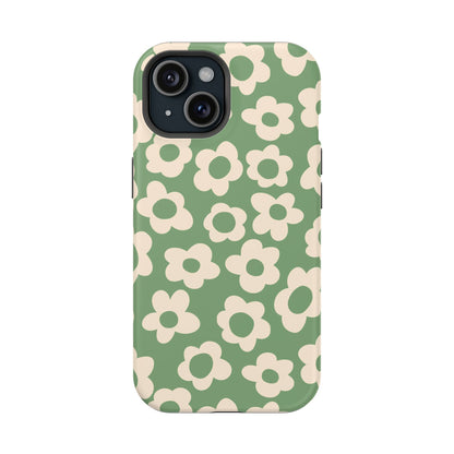 Green Las Flores iPhone Case