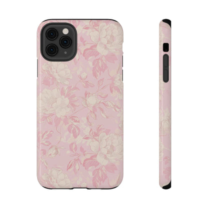 Pretty Pink Toile iPhone Case