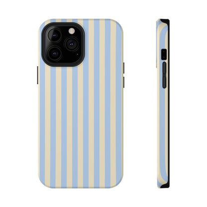 Lemon Sky Stripes iPhone Case