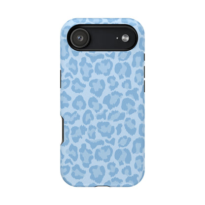 Blue Leopard iPhone Case