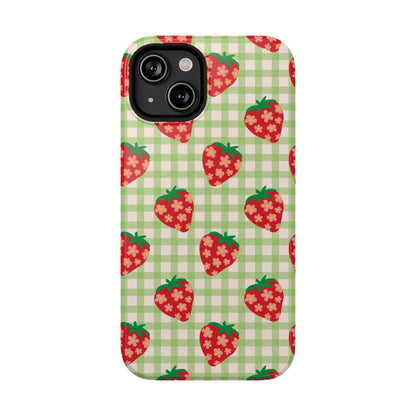 Strawberry Picnic iPhone Case
