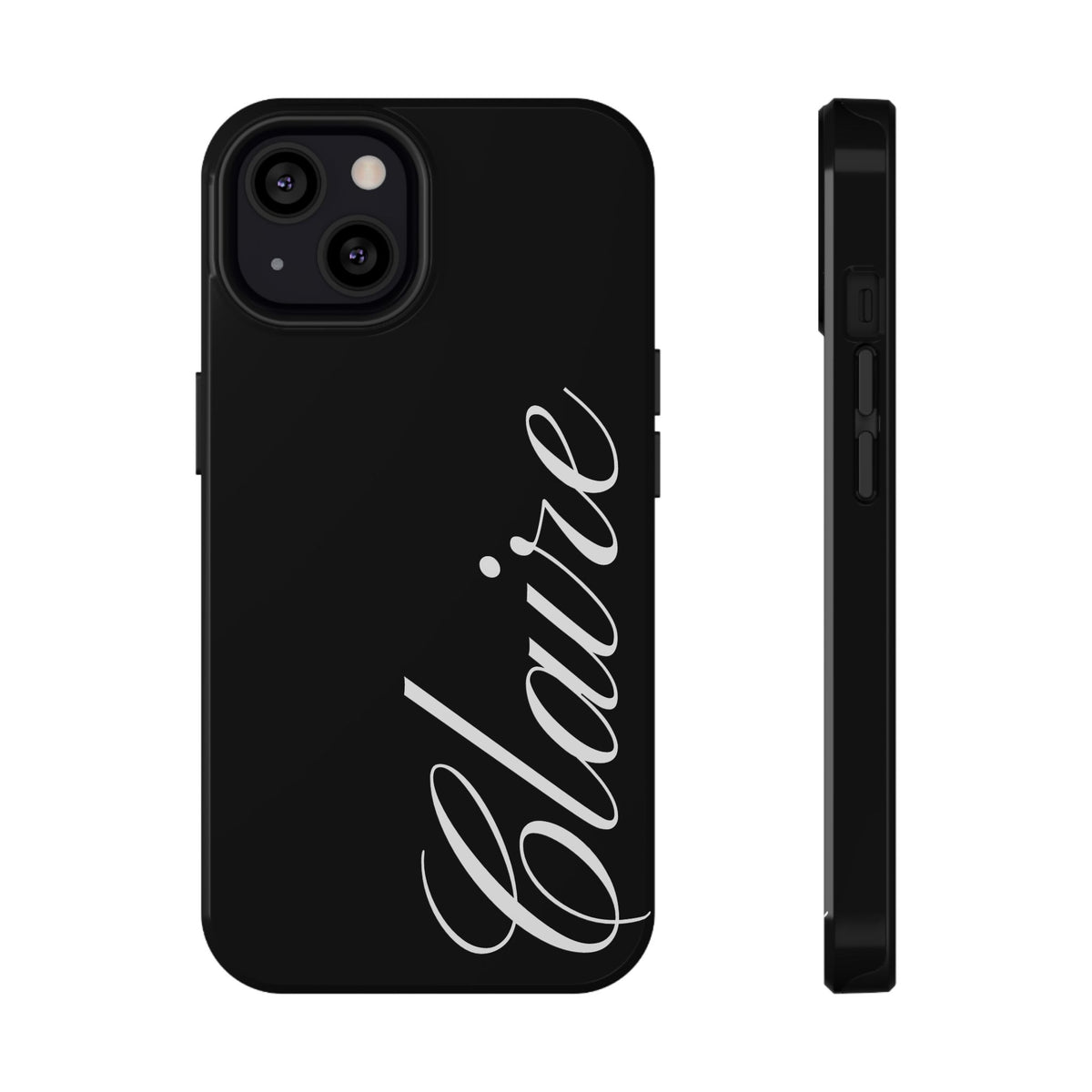 Custom Black iPhone Case