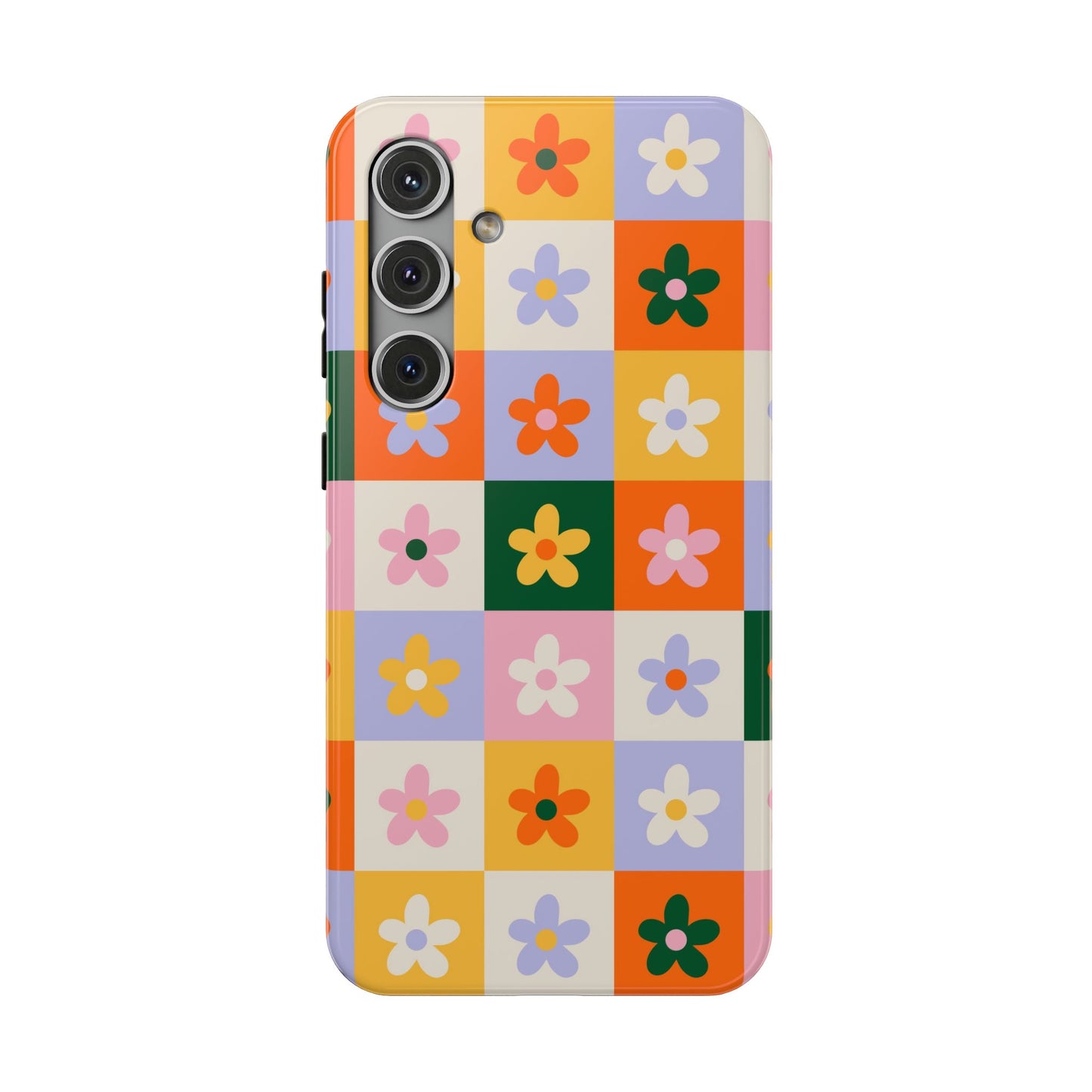 Patchwork Flowers Samsung Case