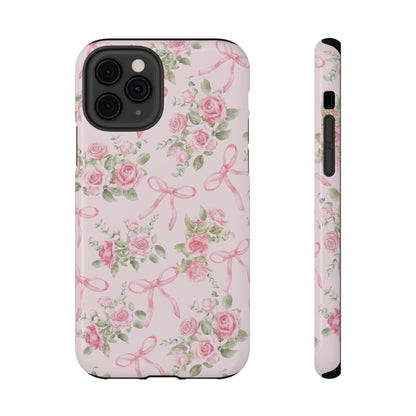 Bows & Roses iPhone Case