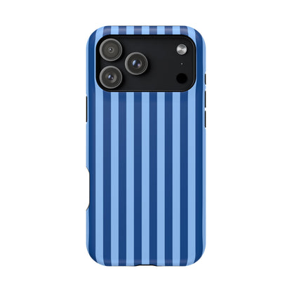 Blueberry Stripes iPhone Case