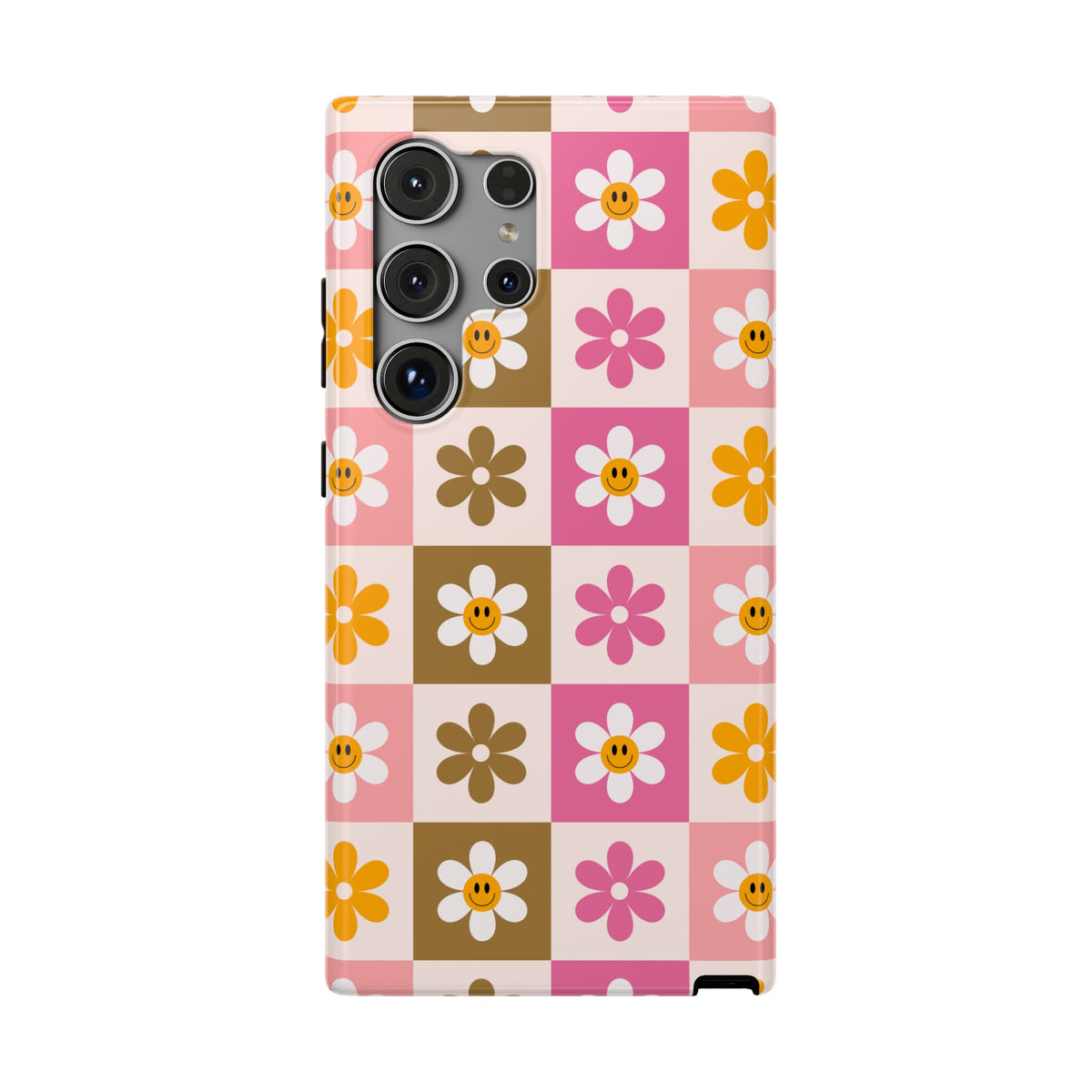 Smiley Flowers Samsung Case