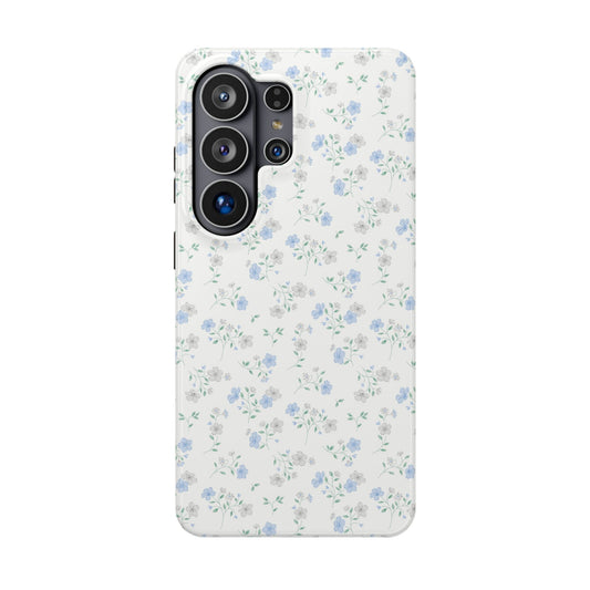 Blue Floral Ditsy Samsung Case