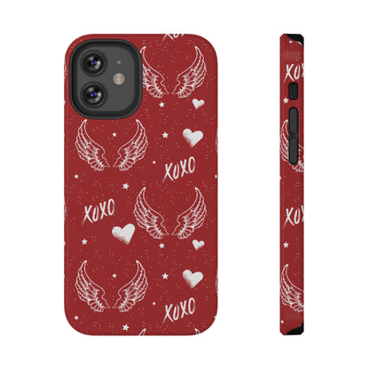 Y2K Red Angels iPhone Case