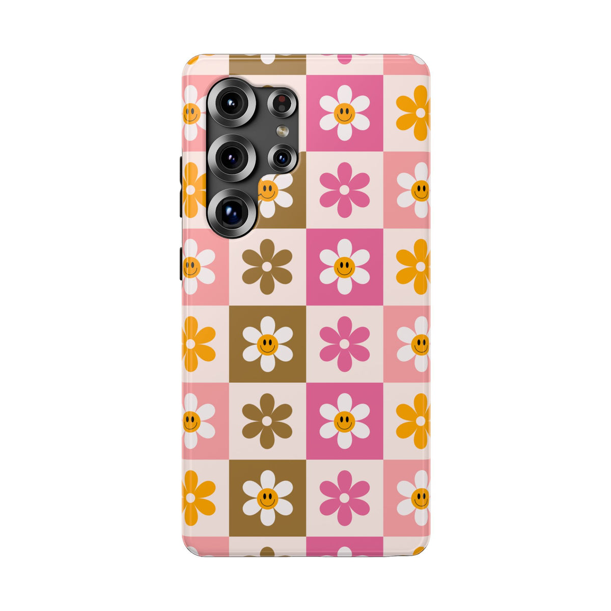 Smiley Flowers Samsung Case