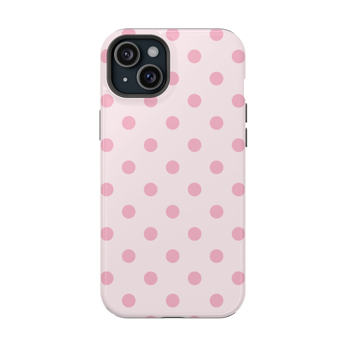 Pink Sprinkles Polka Dots iPhone Case