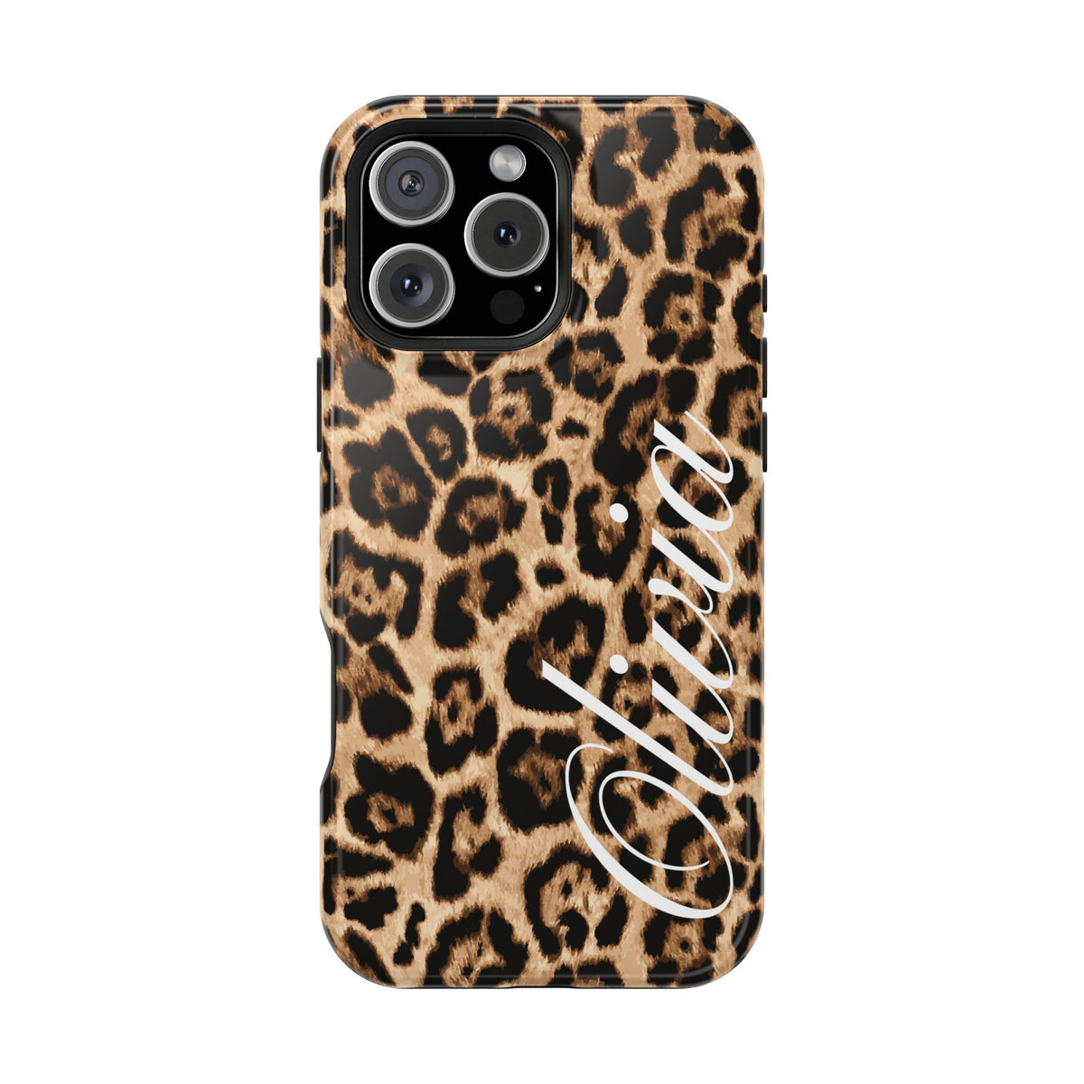 Custom Classic Leopard iPhone Case