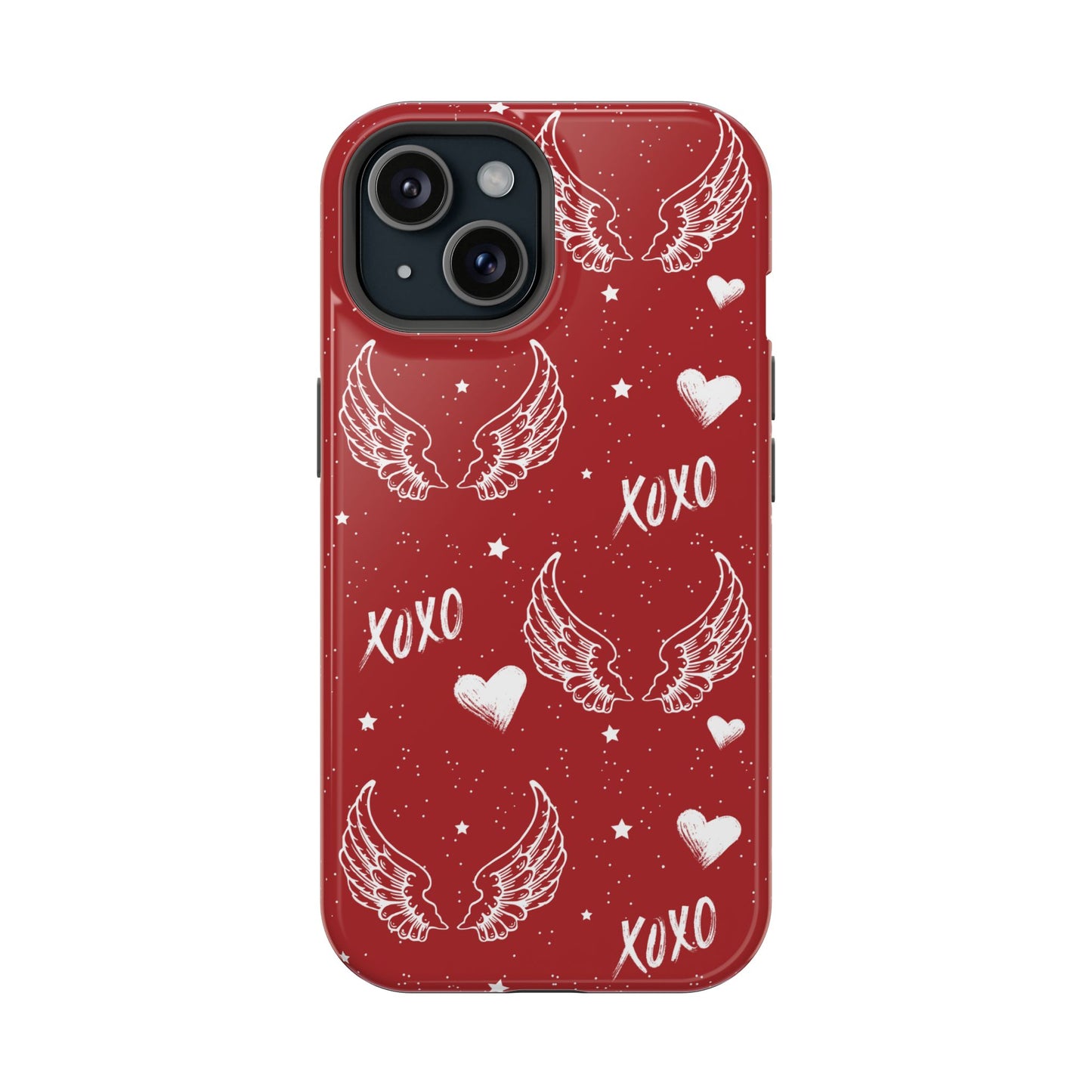 Y2K Red Angels iPhone Case