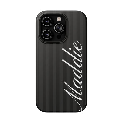 Custom Black Stripes iPhone Case