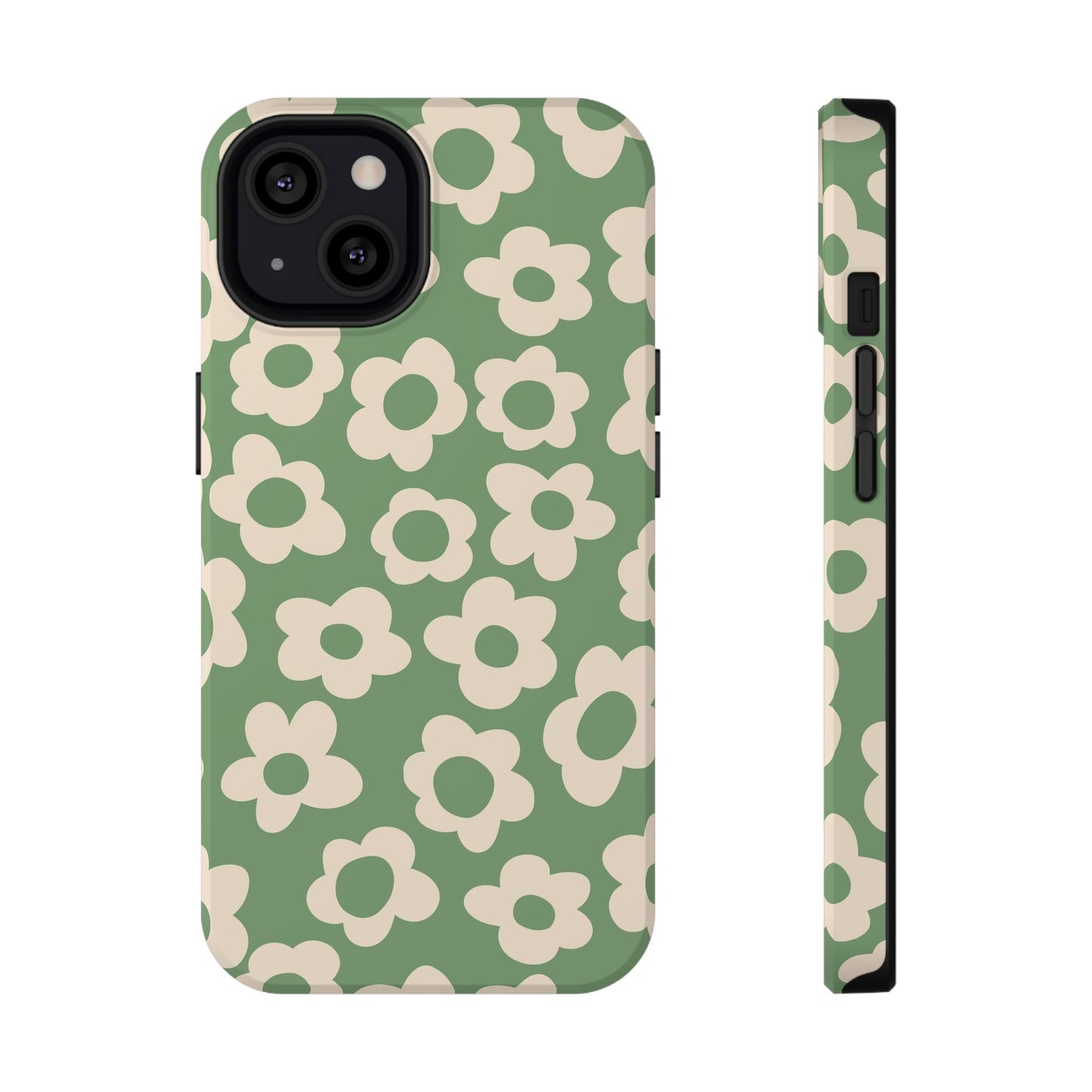 Green Las Flores iPhone Case