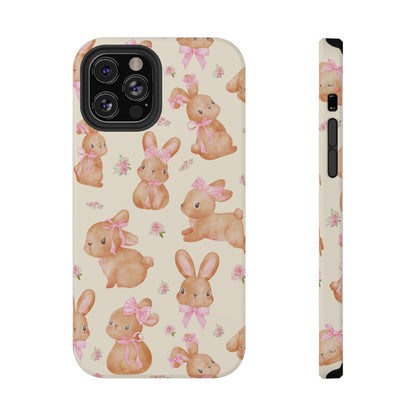 Bow Bunny iPhone Case