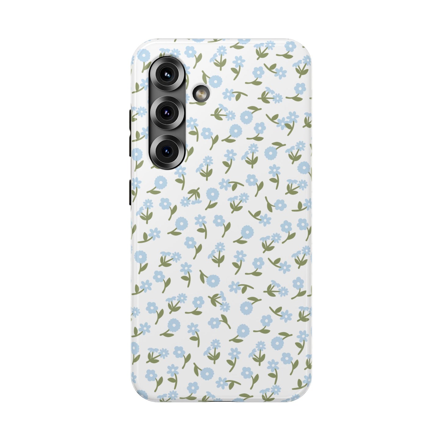 Blue Bloom Samsung Case