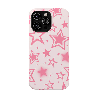 Hot Pink Stardust iPhone Case